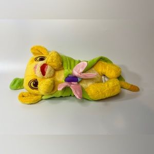 Disney Baby Simba Plush Wrapped in a Leaf Baby Lion from Lion King